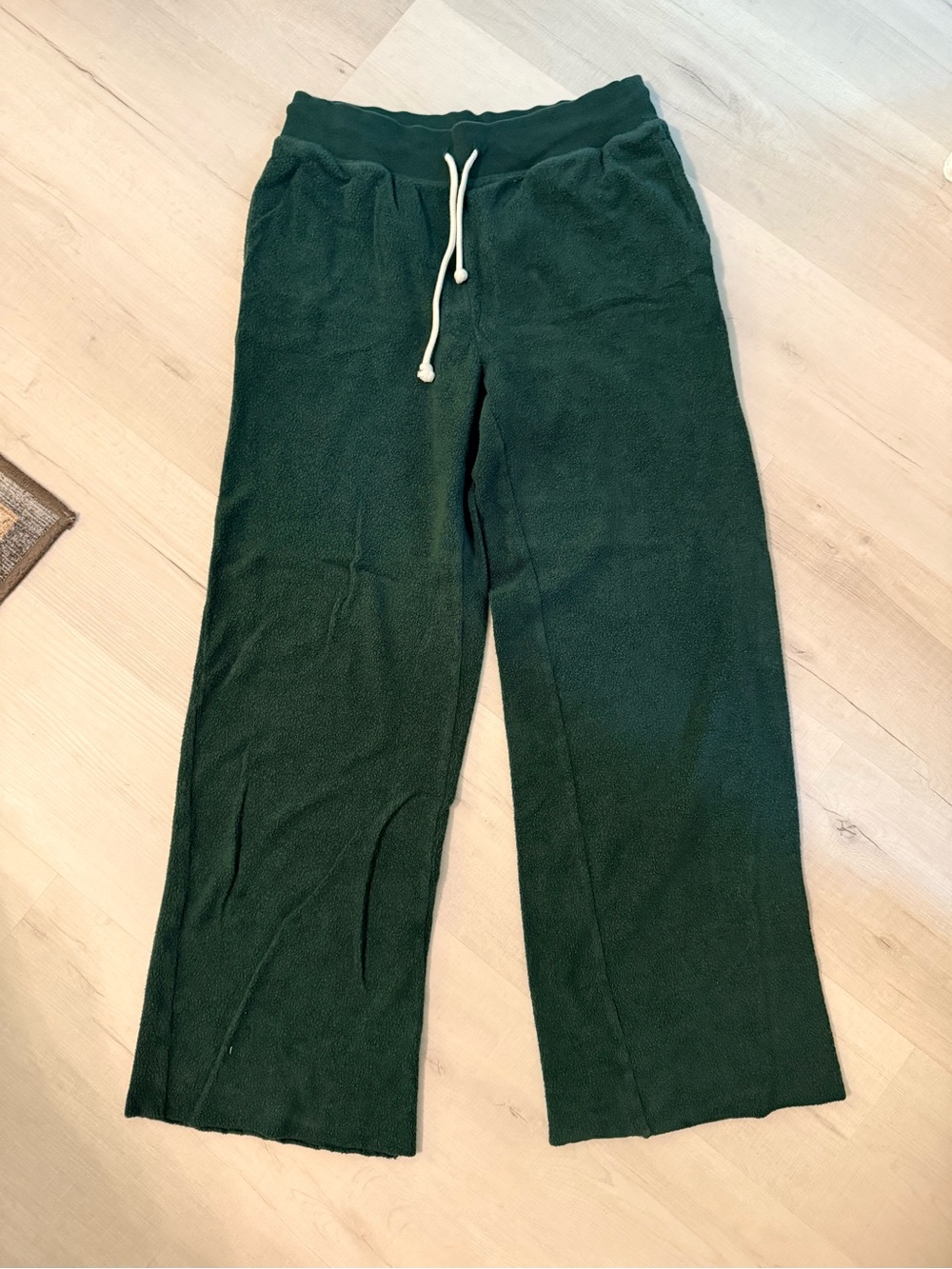 aerie Forest Green Softest Trouser Drawstring Sweatpants